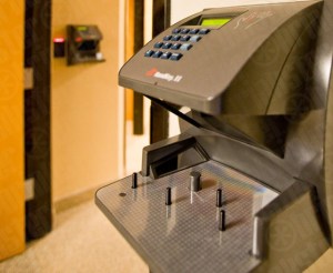 Biometric hand reader