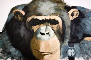 "Pregúntame" (detalle), Alejandro Campins, óleo, 2007.