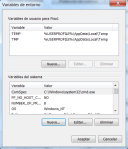 Variables de entorno