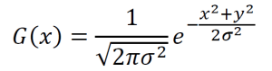 Gaussian distribution