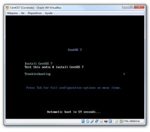 CentOS v 7.0 installation