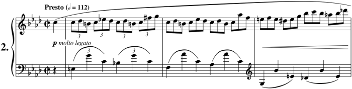 Chopin, opus 25, no. 2