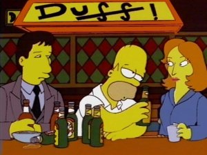 The X-Files at The Simpsons