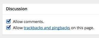 Trackbacks y pingbacks