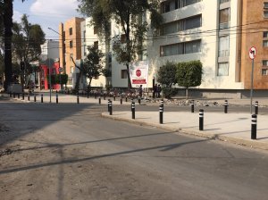 Cruce de Av. Yucatán y Chiapas en la Roma Norte-