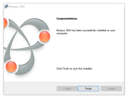 Bonjour installation