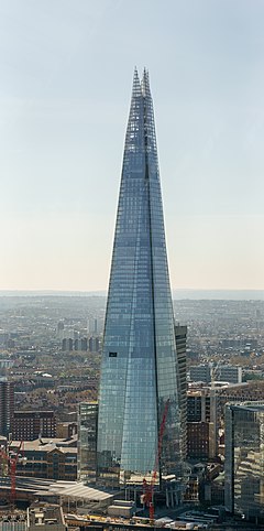 The Shard from de Sky Garden (2015)